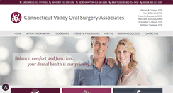 Desktop Screenshot of ctvalleyoralsurg.com